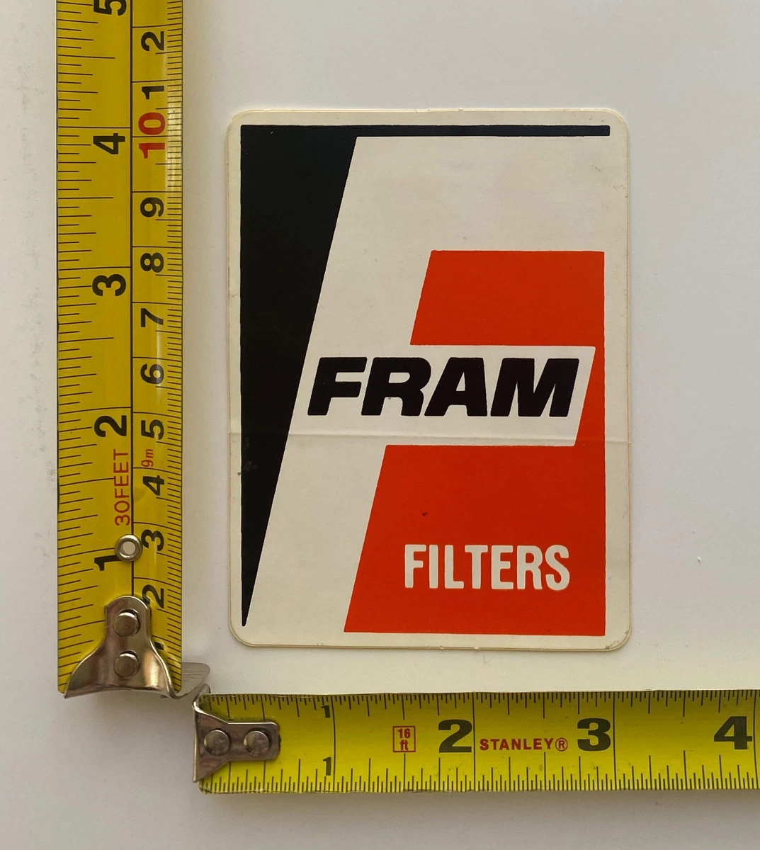 Split Fram Oil Filter Decal Sticker Set - Hot Rod Decals Split Fram Oil Filter Decal Sticker Set - Hot Rod Decals