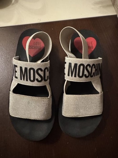 Women Love Moschino Sandals Grey 36