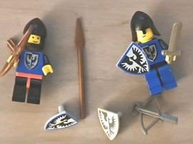 LEGO Castle: Black Falcon's Minigures With Accessories Weapons (6074) -6035
