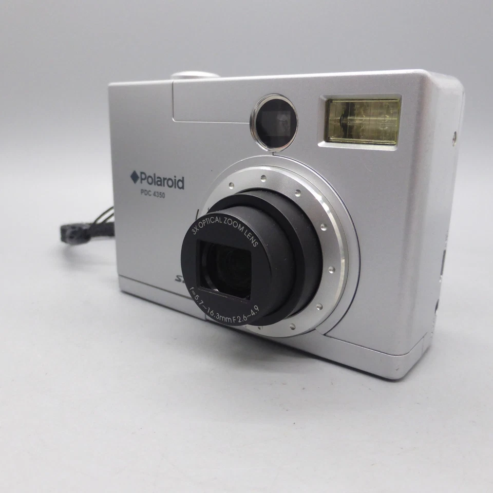 Polaroid Digital Camera PDC 4350 4.2MP Silver Tested - Image 2 of 4