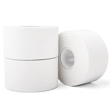 3 Pack White Athletic Sports Tape, Very Strong Easy Tear No Sticky Residue Ta...