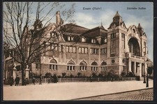 Essen/Ruhr, municipal hall building, postcard 1912