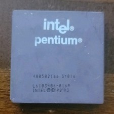 Intel Pentium Vintage Processor A80502166 CPU
