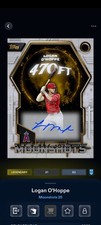Topps Bunt Moonshots 25 Logan O'Hoppe Harvest Moon Signature Legendary DIGITAL