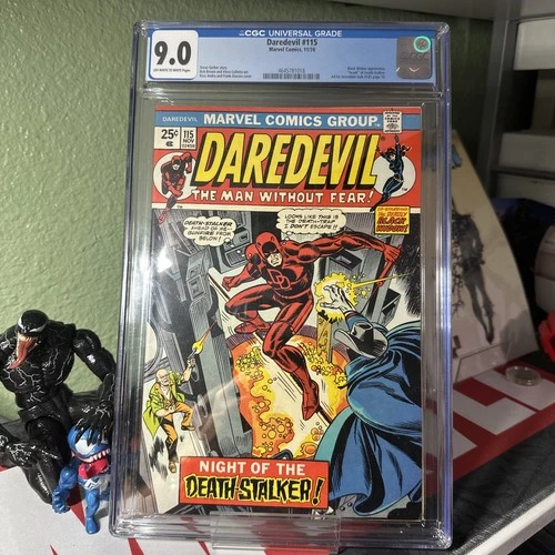 Daredevil #115 CGC 9.0 Grade 🔑 KEY ISSUE 🔑 (November 1974) Beautiful!!