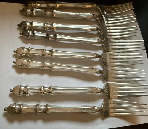 Carpenter Hall by Towle Sterling Silver Regular Fork 8 inches