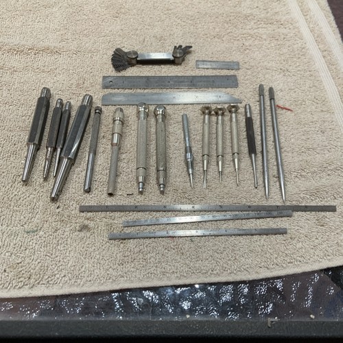 used starrett machinist tools lot