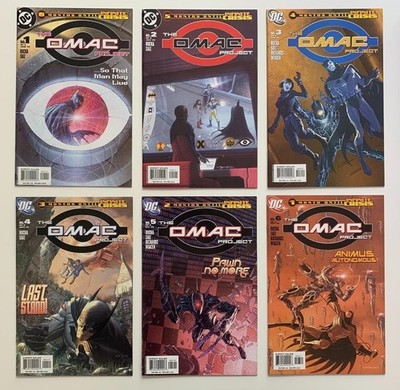 Omac Project #1, 2, 3, 4, 5 & 6 complete series (Marvel 2005) 6 x VF & NM issues