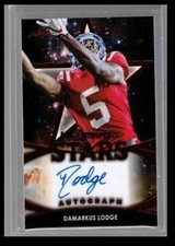 Damarkus Lodge 2019 Panini NFL Ultimate Stars Auto 3/3