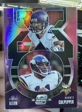 2020 Contenders Optic Daunte Culpepper Jared Allen Xs And Os Pink /75 NM MINT