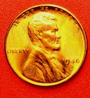 1946-S Lincoln Wheat Cent Penny GEM RED BU From an Original Bank Roll