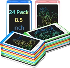 LCD Writing Tablet for Kids, 8.5 Inch Colorful Doodle Board Drawing Tablet, Educ
