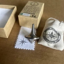 ForeverSpin Titanium Top Spinning Top With Bag and Box ~ GREAT