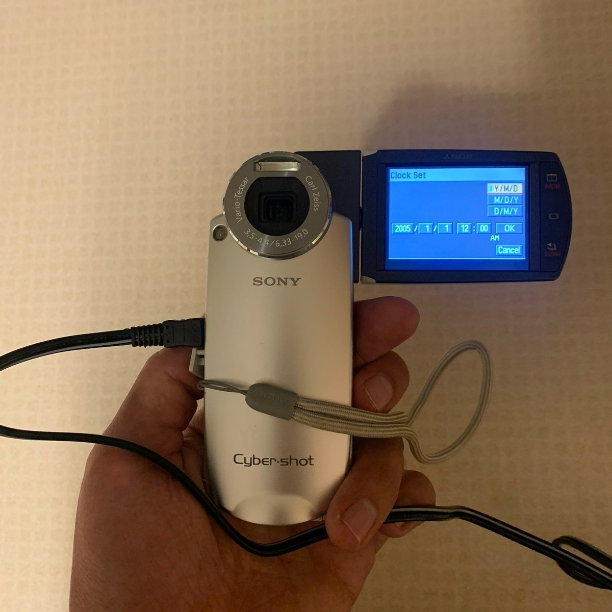 Sony Cyber-shot DSC-M2 5.1MP Digital Camera - Silver for sale