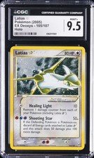 2005 POKEMON SHINY LATIAS GOLD STAR EX DEOXYS HOLO #105/107 ULTRA RARE CGC 9.5 on eBay