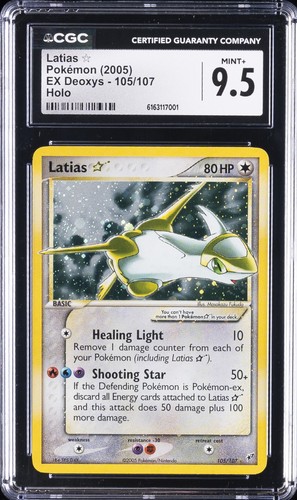 Latias ★ graded CGC 9.5 for sale on eBay