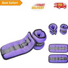 Adjustable Ankle Weights 1-20lbs for Enhanced Fitness Training