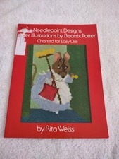 Beatrix Potter Needlepoint Designs Chart Booklet Dover Publications 1976