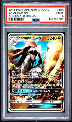 Kommo-o-GX graded PSA 9 for sale on eBay