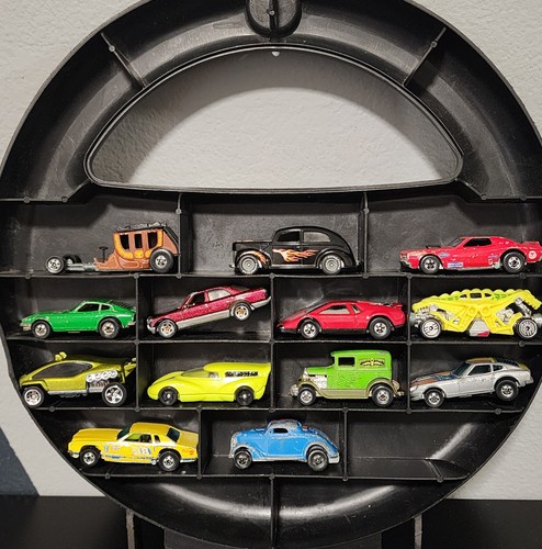 1983 Matchbox 20 Car Collector’s Case PLUS 13 All Vintage Hot Wheels Cars