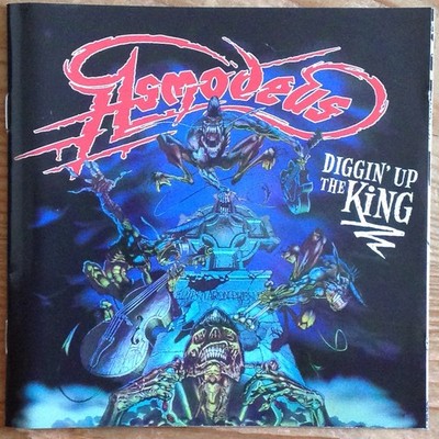 Asmodeus - Diggin' Up The King (CD, Album) 1998 Psychobilly
