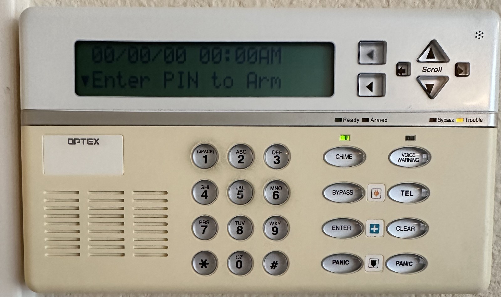 Control Keypad  (tss-vtc)
