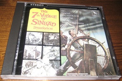The 7th Voyage Of Sinbad CD Soundtrack 1980 Varese Sarabande Bernard Herrmann