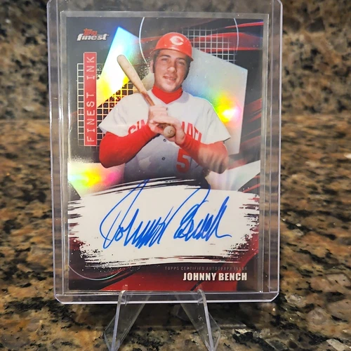 2026 Topps Finest Johnny Bench Base (RAW)