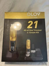NEW OLOV For Man Beard Trimmer, 21 Piece All-in-One Mens Grooming Kit & Hair Cl