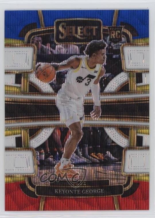 2023-24 Panini Select Concourse Tri-Color Prizm Keyonte George #75 1b7p