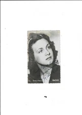 Original Autograph of GISELE PASCAL in Photo