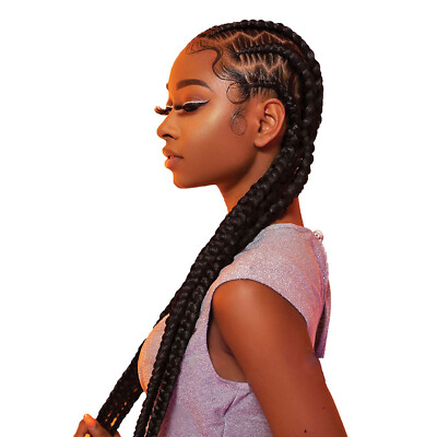 SENSATIONNEL X-PRESSION SYNTHETIC BRAID - 3X PRE-STRETCHED 58 INCH (Pack of 4)