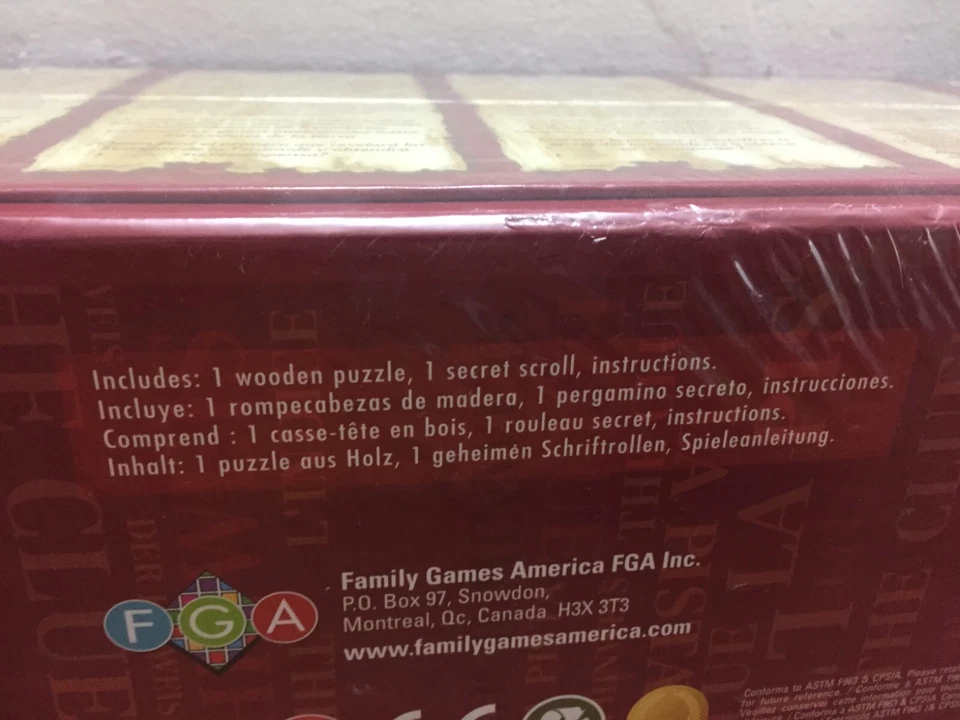 DaVinci's Secret Sacred Myths and Legends The Clue #1 by Family Games - New - Image 4 of 4