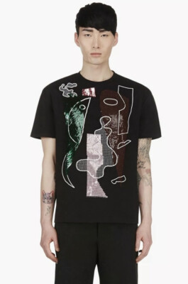 トップス raf simons spring summer 2021 shirt Raf Simons 1999 Kinetic Youth T-shirt with Boys Print – ENDYMA