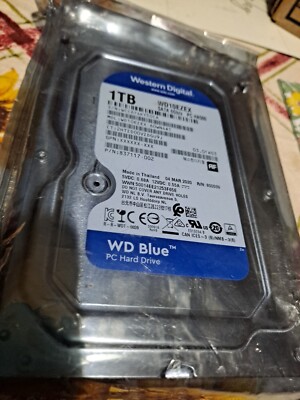 (NEW) WESTERN DIGITAL 1TB BLUE 7200RPM 3.5'' INTERNAL PC HDD HARD DRIVE WD10EZEX
