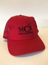 Vintage Snapback Trucker Hat “CMR TRUCKING” Made In The USA