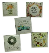 Lot 5 Calendars 2022 Farm Fresh Farmhouse Farmer Market Truck Crafts Different