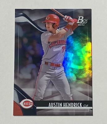 2021 Bowman Platinum Austin Hendricks Top Prospects #TOP-91