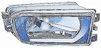 Scheinwerfer Nebelscheinwerfer Vorne FüR BMW Serie 5 E39 1995-2000 Glatte Links