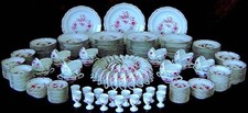 48K Vg German Hutschenreuther Linderhof 470pc Dinner Set 24 11pc Place Settings