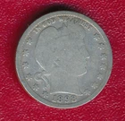 1898 BARBER SILVER QUARTER **VERY NICE CIRCULATED GOOD** FREE SHIPPING!!