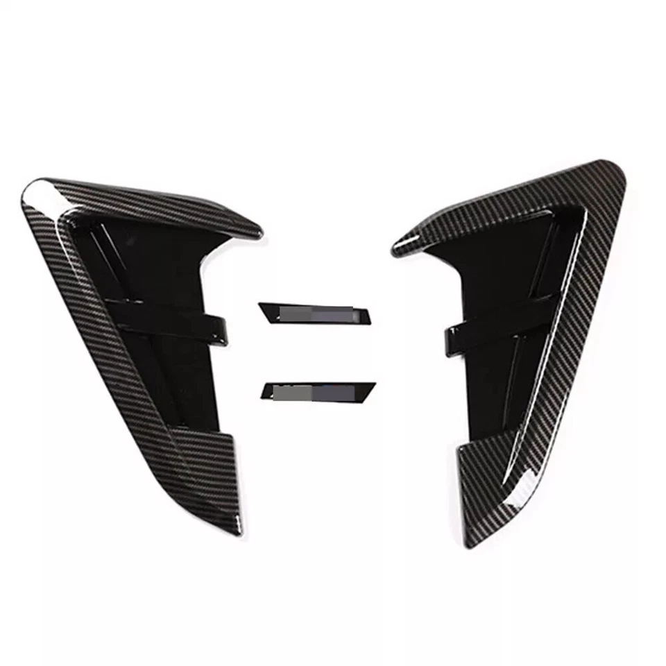 Real Carbon Fiber Replacement Side Air Vents Fit For 2018-2021 BMW X3 X4 G01 G02 - Image 3 of 4