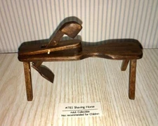 MINIATURE DOLLHOUSE 1:12 SCALE SHAVING HORSE -  SIR THOMAS THUMB - 785
