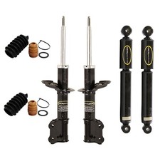 Monroe Front Struts and Bellows & Rear Shock Absorbers Kit For Kia Rio 12-15 NEW