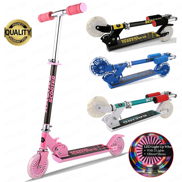 light up scooter 2 wheel