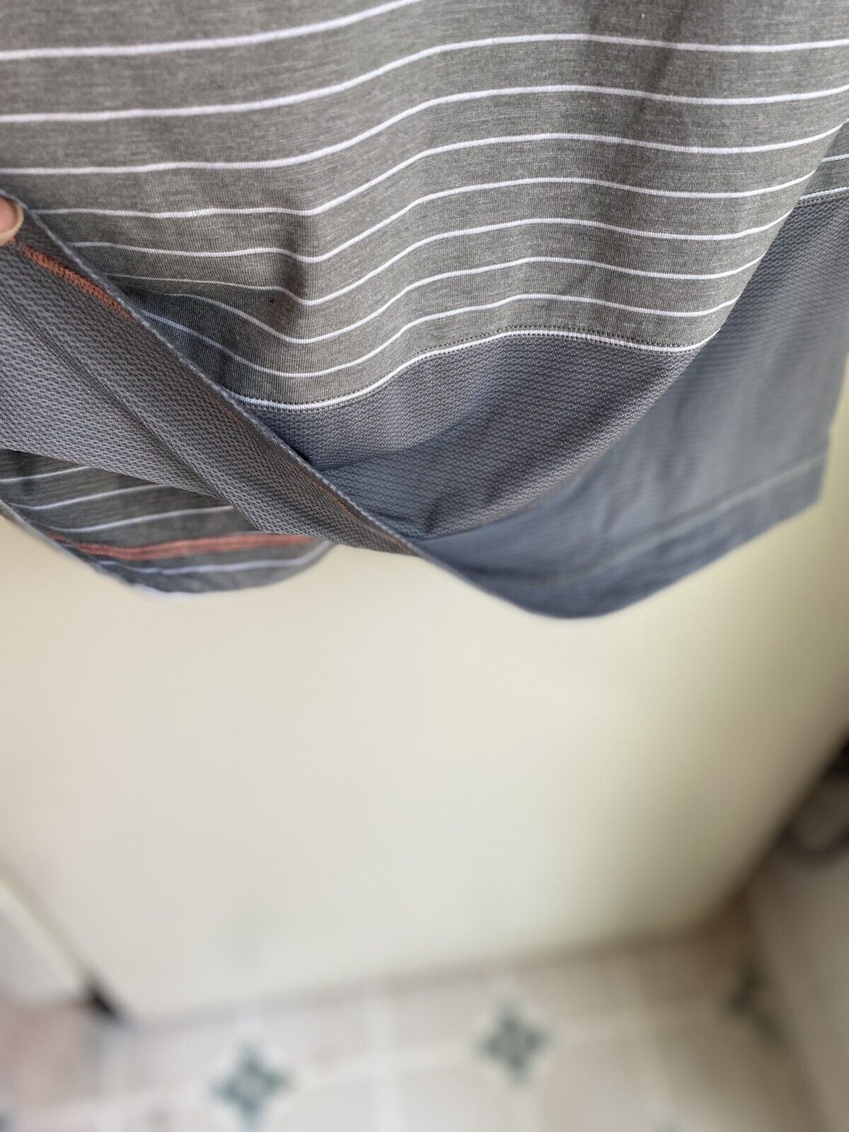 Lululemon Mens Premium Polo Shirt Size Medium, Gr… - image 11