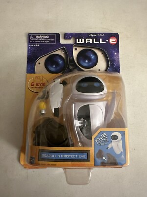 Disney  Pixar WALL-E SEARCH 'N PROTECT EVE Thinkway Toys MIP NEW