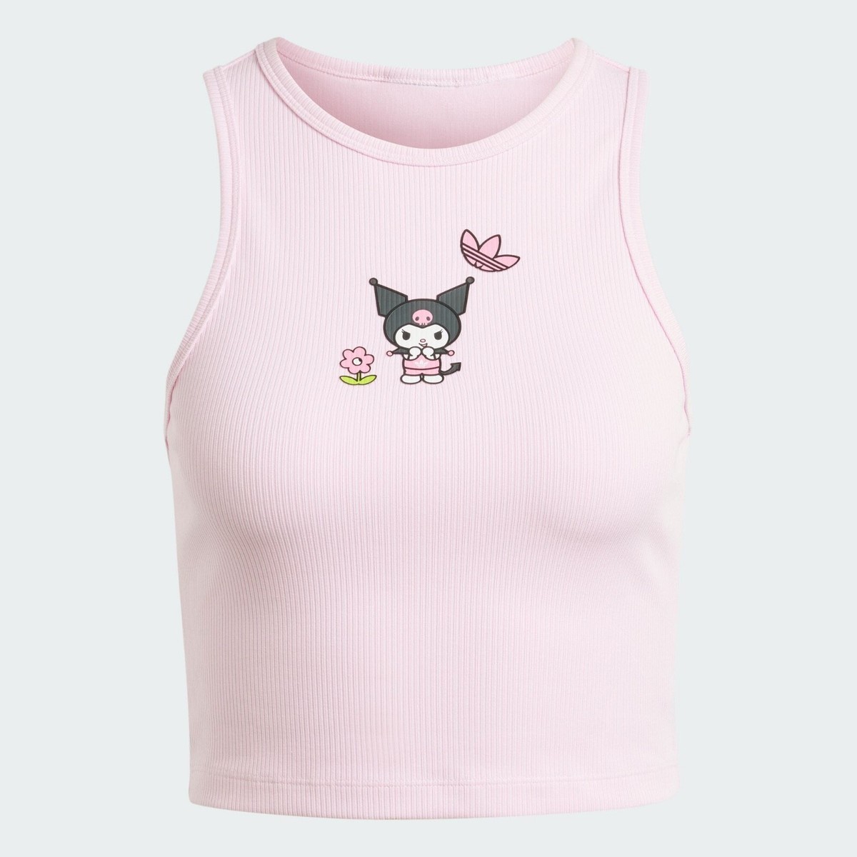 正品 adidas X HELLO KITTY KUROMI GRAPHIC BABY TEE Tシャツ アディダス アディダス オリジナルス × ハローキティ クロミ