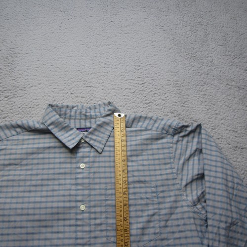 Patagonia Shirt Damen M grau Knopfleiste Fezzman Wandern leicht Camp - Bild 5 von 12