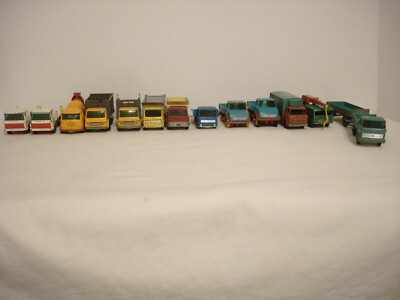 13 Various Vintage Matchbox Lesney DieCast Truck Vehicle Toys
